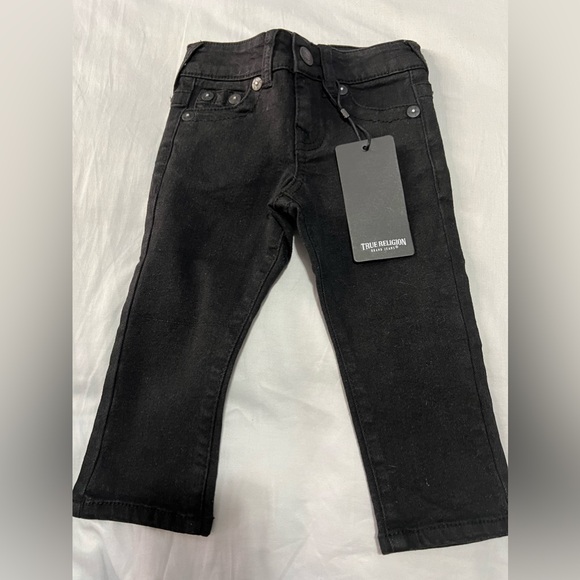 True Religion Boys Black denim jeans NWT - Picture 1 of 6